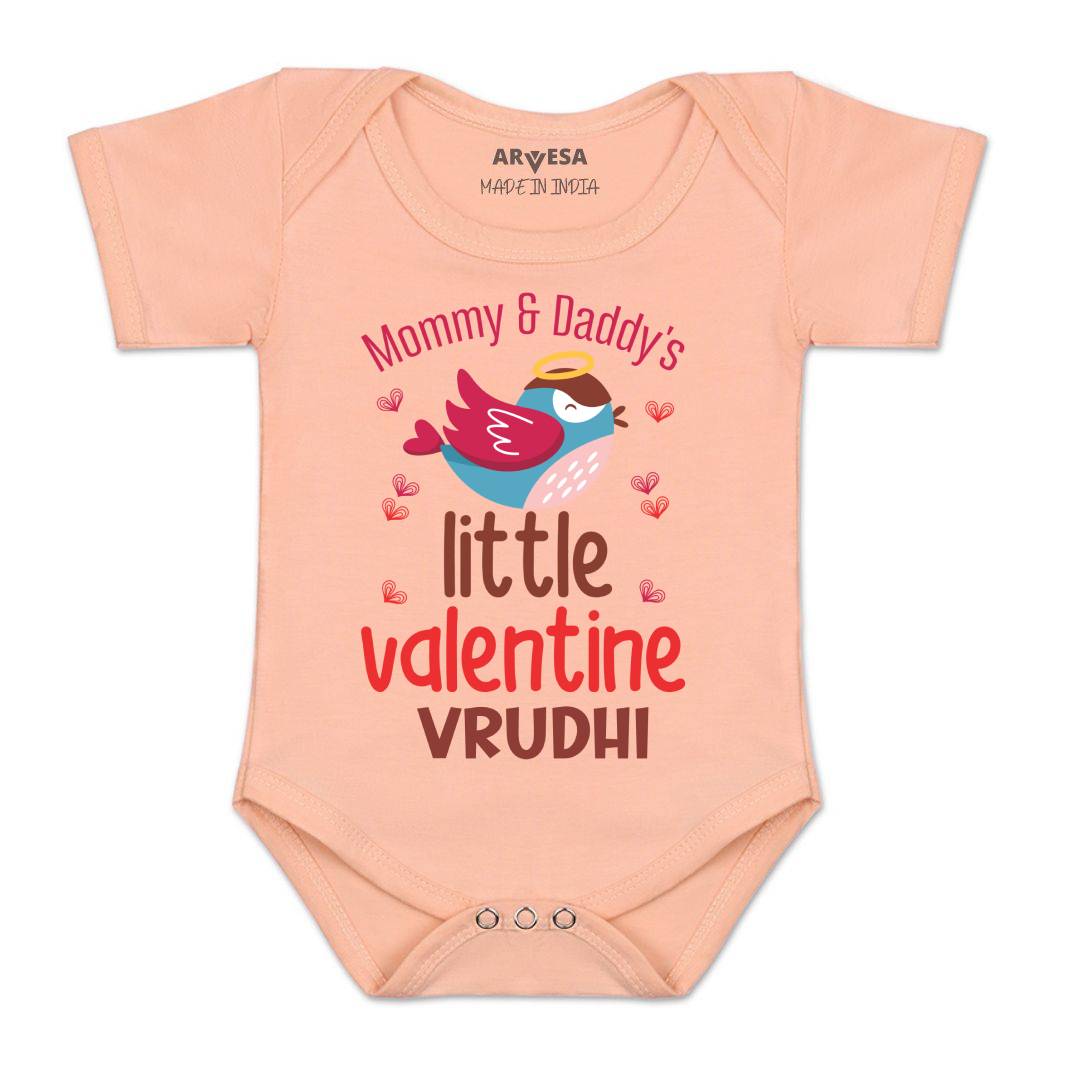 Arvesa Mommy And Daddy Little Valentine  Baby Boy & Girl Dress