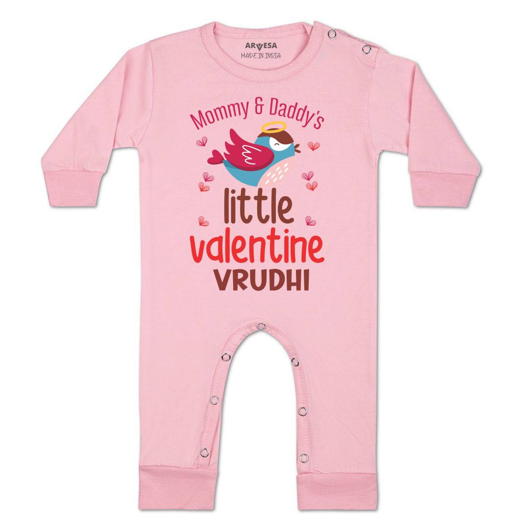 Arvesa Mommy And Daddy Little Valentine  Baby Boy & Girl Dress