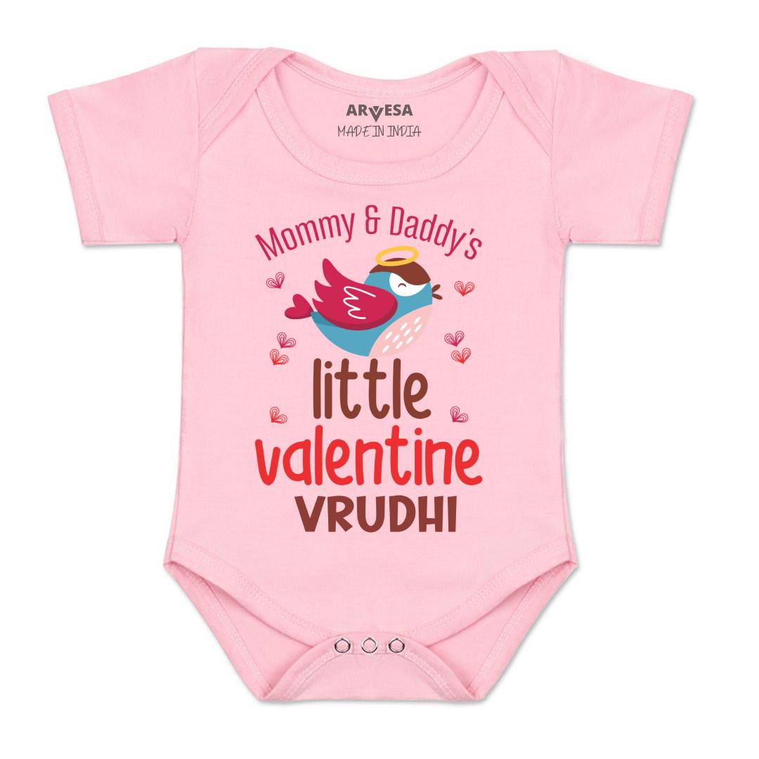 Arvesa Mommy And Daddy Little Valentine  Baby Boy & Girl Dress