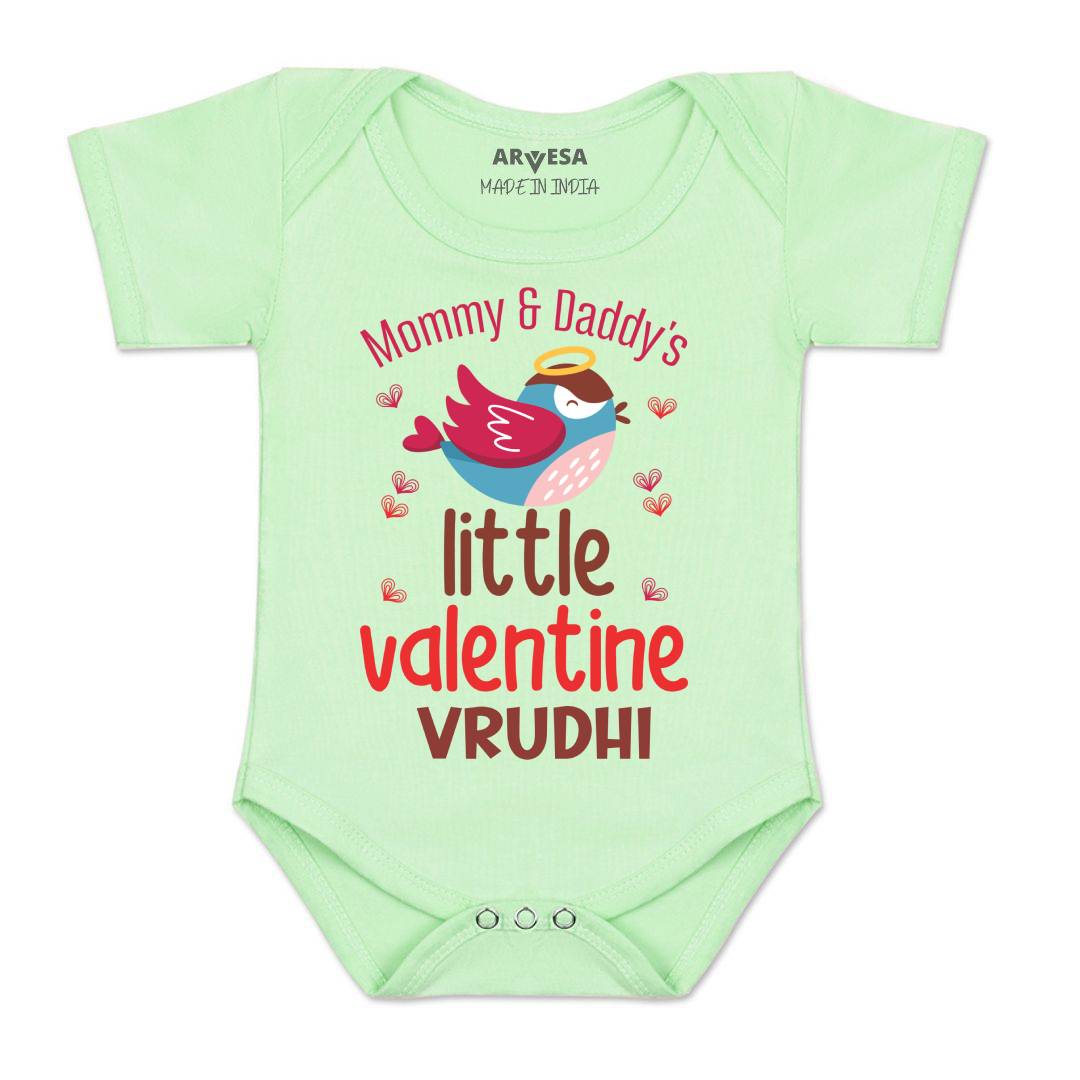 Arvesa Mommy And Daddy Little Valentine  Baby Boy & Girl Dress