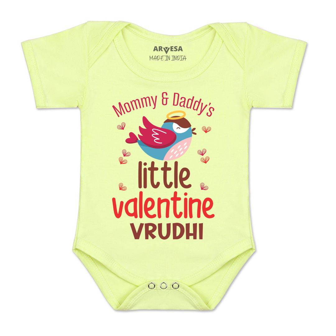 Arvesa Mommy And Daddy Little Valentine  Baby Boy & Girl Dress