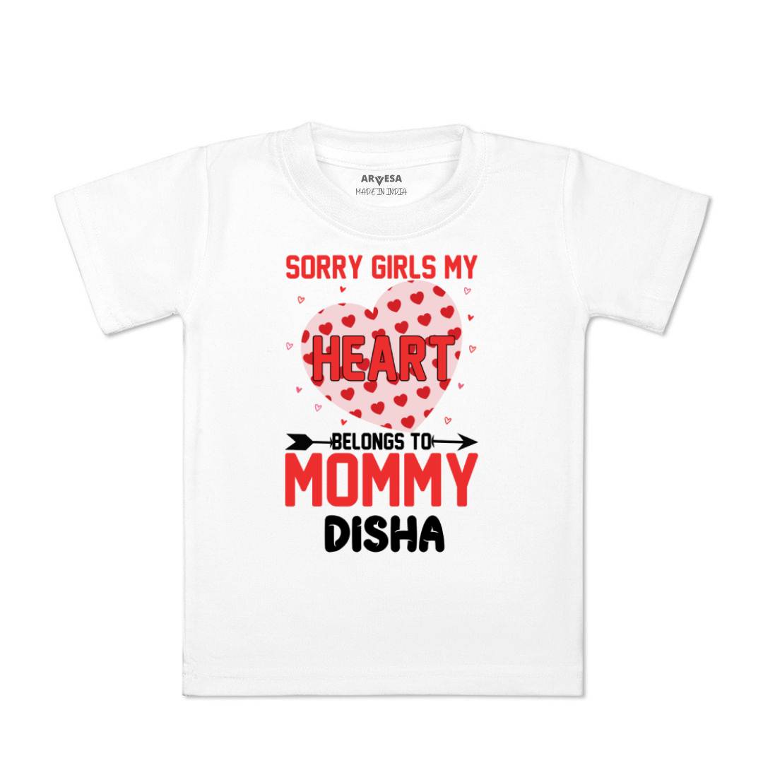 Arvesa Sorry Girls My Heart Belongs To Mommy  Baby Boy & Girl Dress