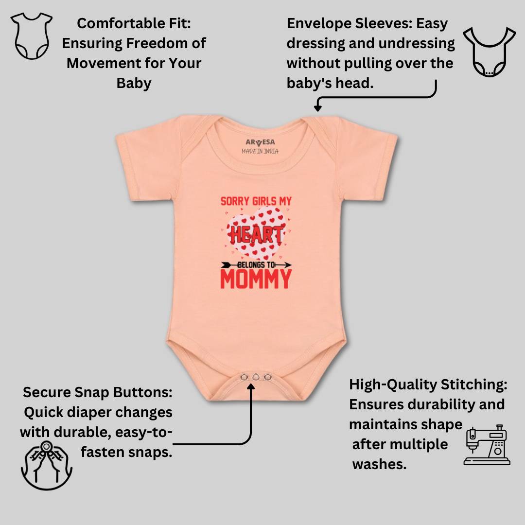 Arvesa Design-654 Valentine My First Baby Boy and Baby Girl Dress .