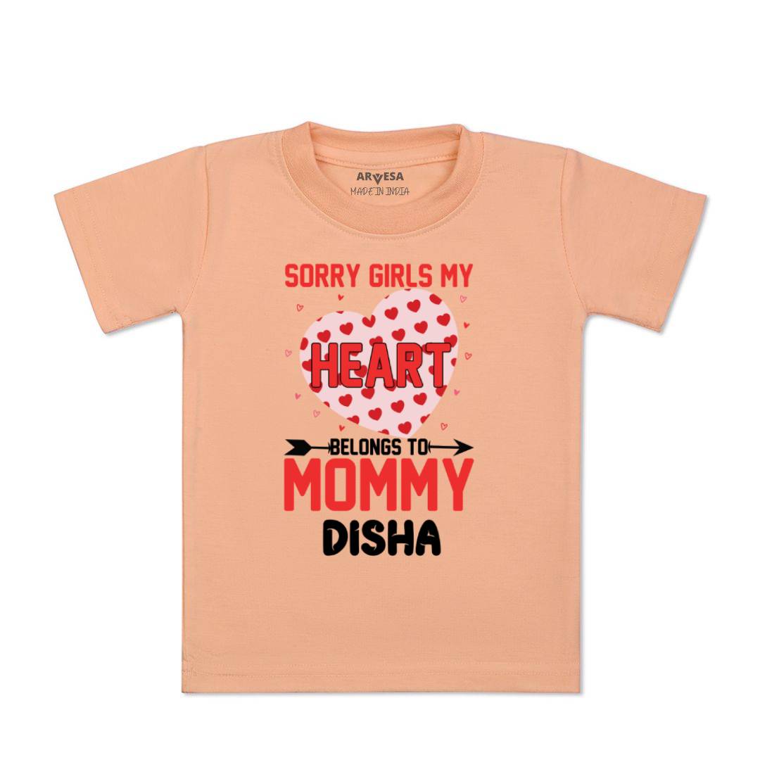 Arvesa Sorry Girls My Heart Belongs To Mommy  Baby Boy & Girl Dress