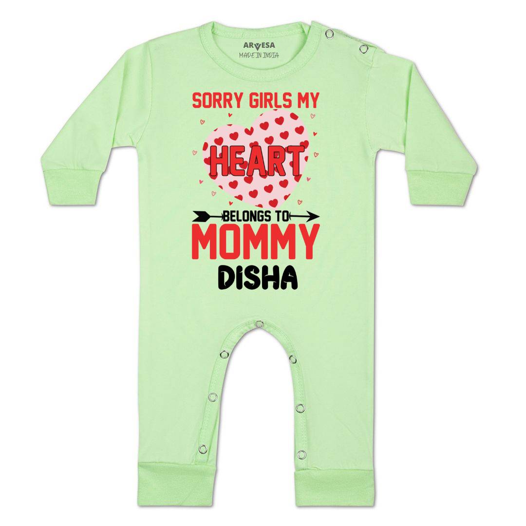 Arvesa Sorry Girls My Heart Belongs To Mommy  Baby Boy & Girl Dress
