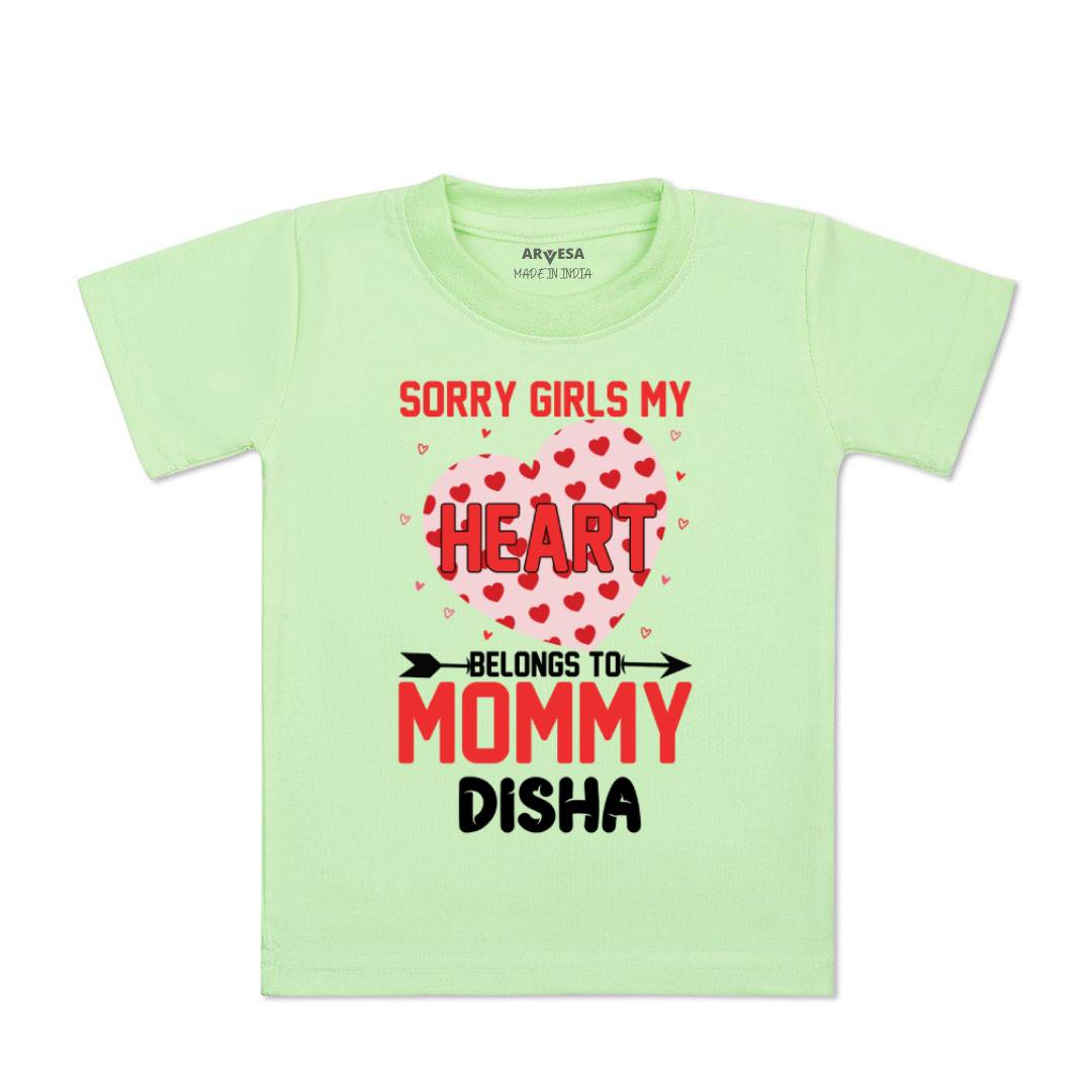 Arvesa Sorry Girls My Heart Belongs To Mommy  Baby Boy & Girl Dress