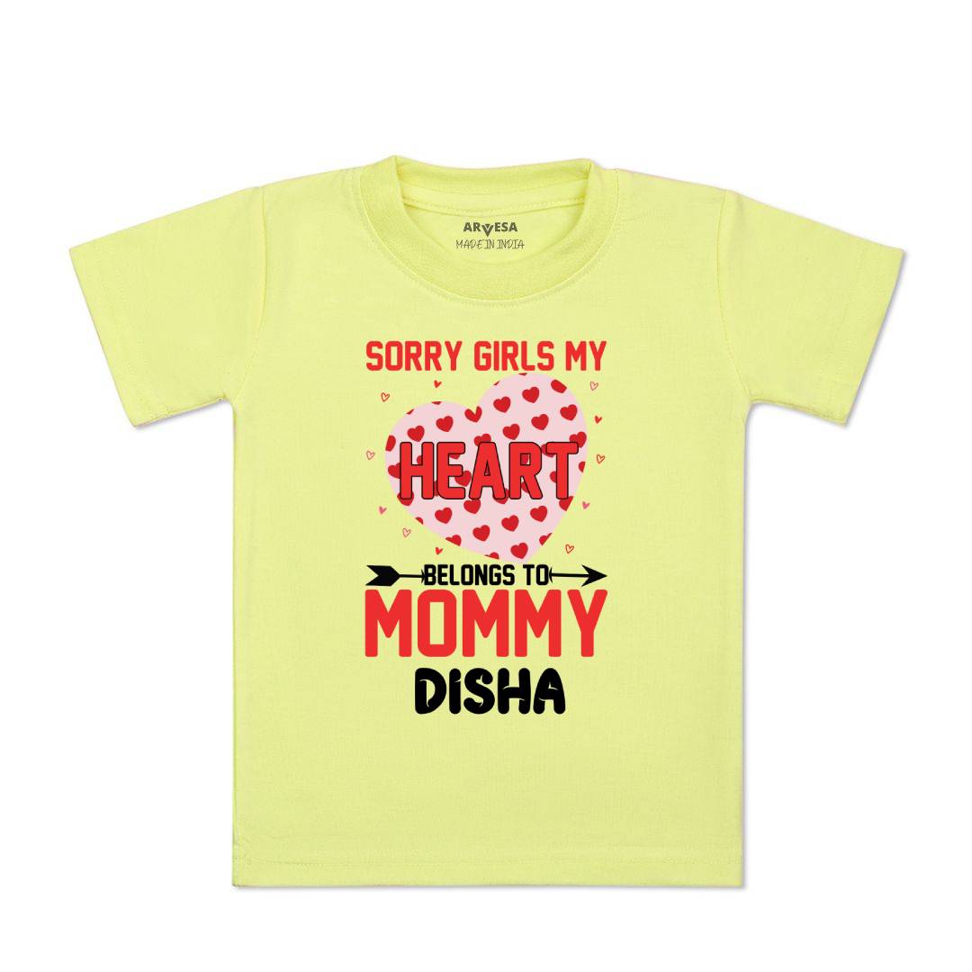 Arvesa Sorry Girls My Heart Belongs To Mommy  Baby Boy & Girl Dress
