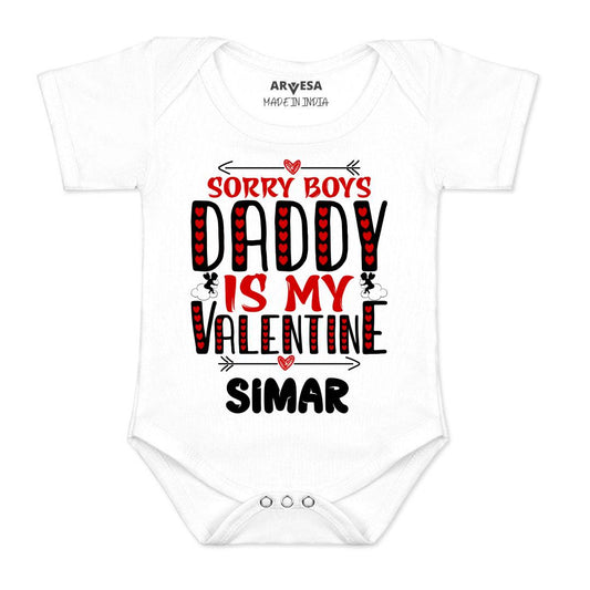 Arvesa Sorry Boys Daddy Is My Valentine  Baby Boy & Girl Dress