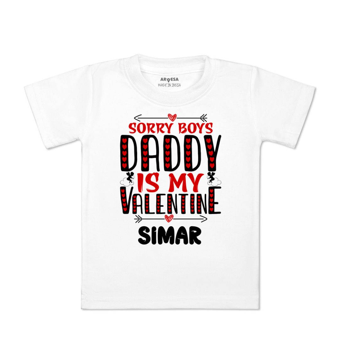 Arvesa Sorry Boys Daddy Is My Valentine  Baby Boy & Girl Dress