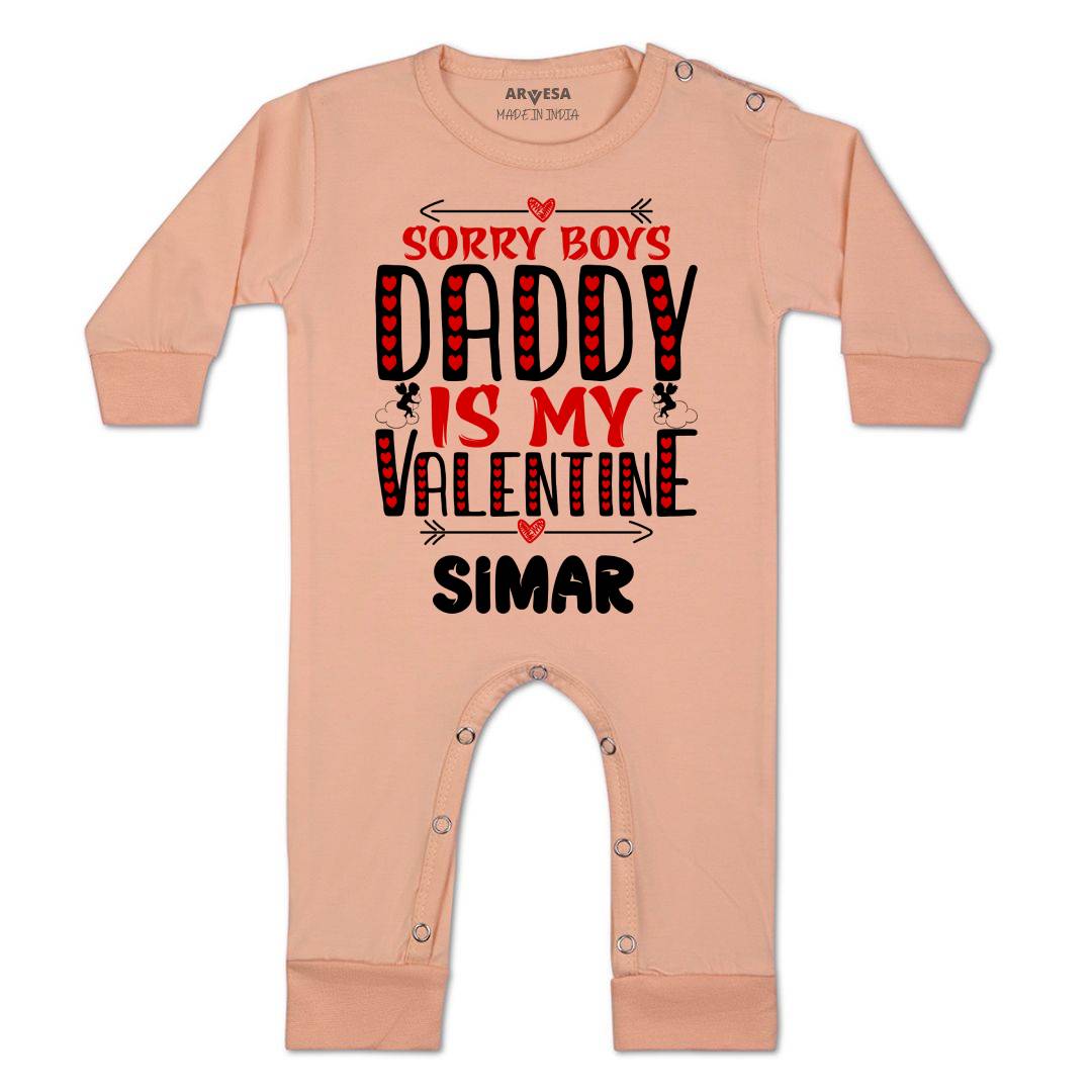 Arvesa Sorry Boys Daddy Is My Valentine  Baby Boy & Girl Dress