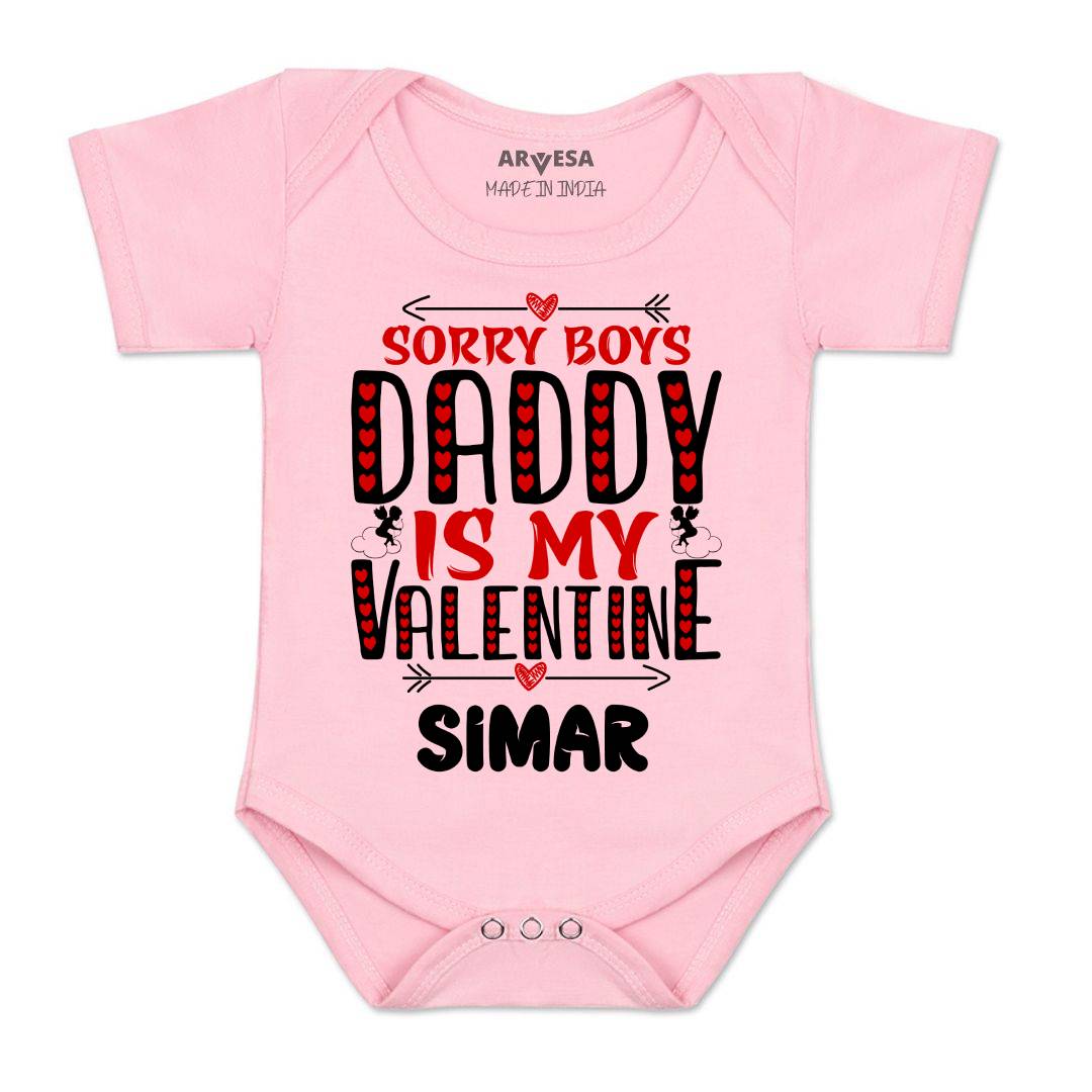 Arvesa Sorry Boys Daddy Is My Valentine  Baby Boy & Girl Dress