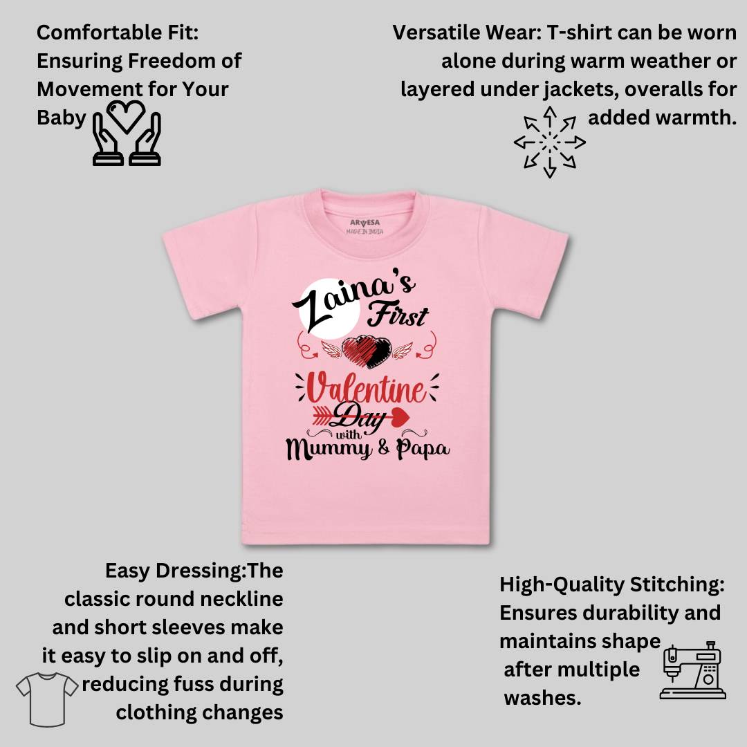 Arvesa My First Valentine  Baby Boy & Girl Dress