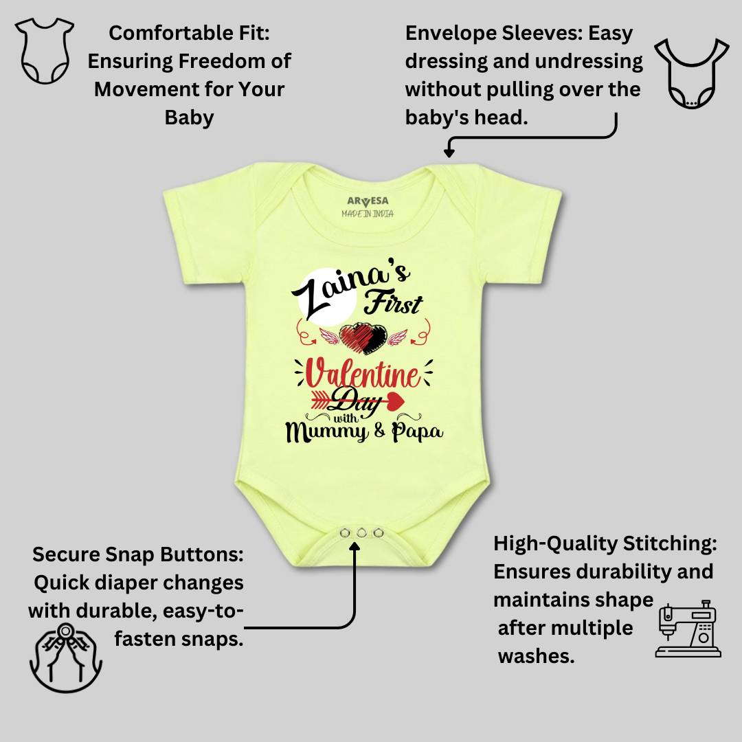 Arvesa My First Valentine  Baby Boy & Girl Dress