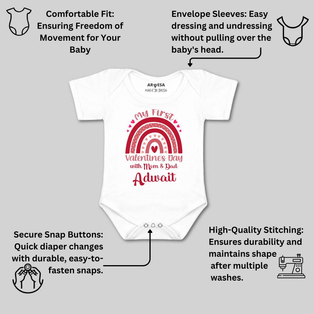 Arvesa My First Valentine  Baby Boy & Girl Dress