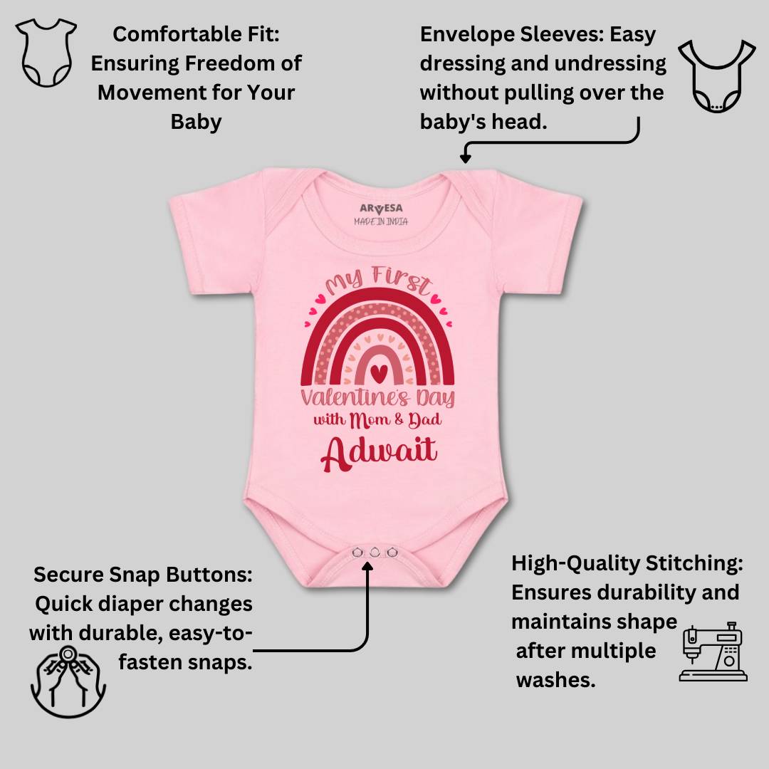 Arvesa My First Valentine  Baby Boy & Girl Dress