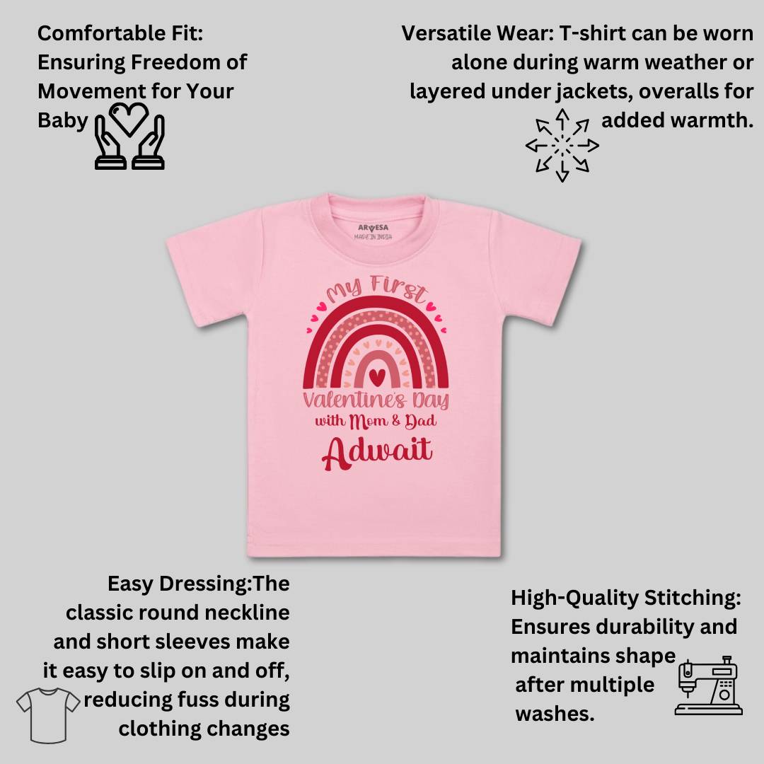 Arvesa My First Valentine  Baby Boy & Girl Dress
