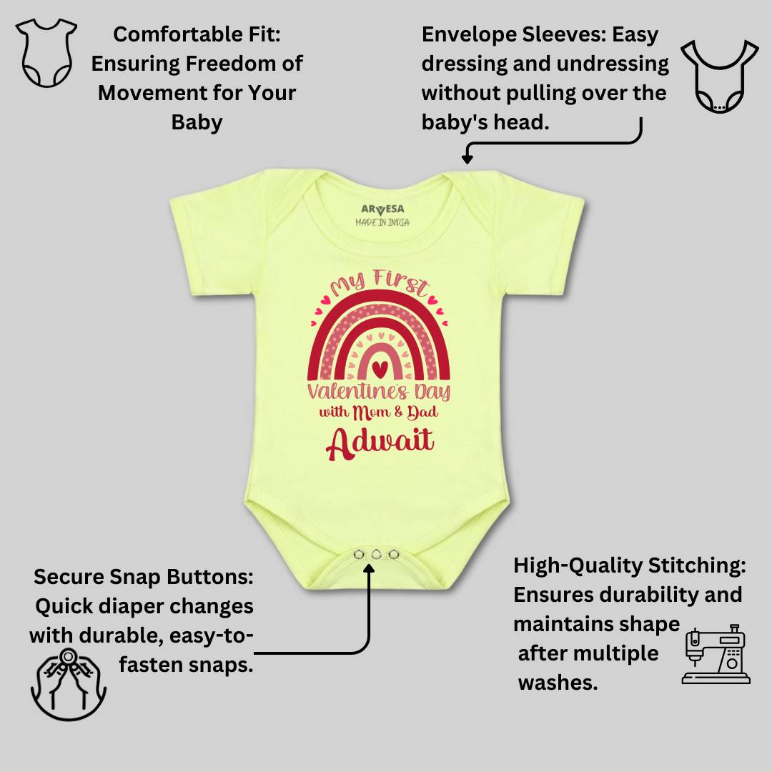 Arvesa My First Valentine  Baby Boy & Girl Dress