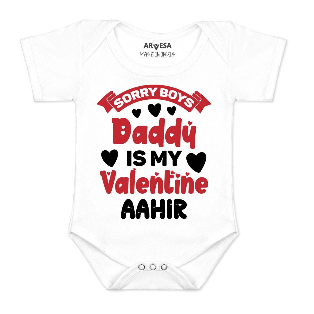 Arvesa Sorry Boys Daddy Is My Valentine  Baby Boy & Girl Dress