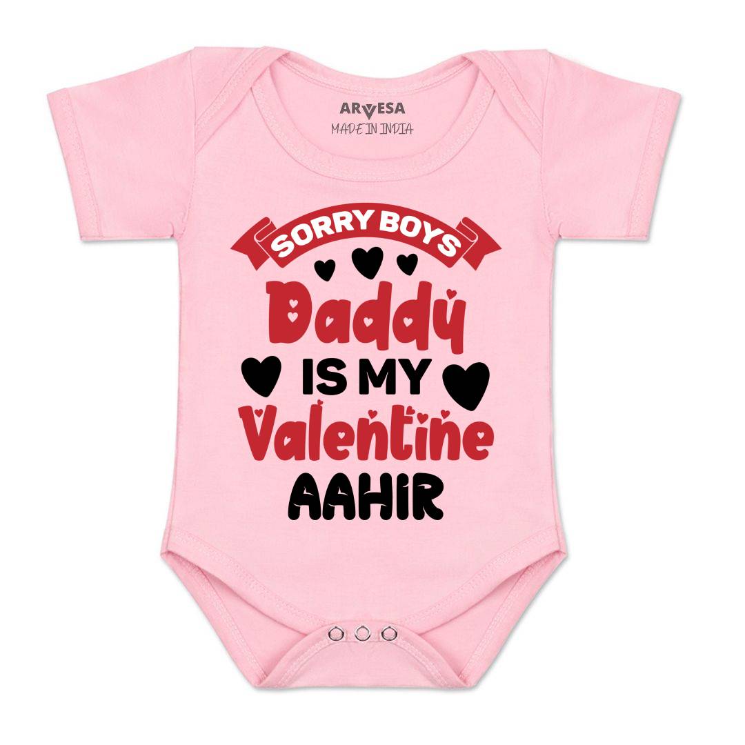 Arvesa Sorry Boys Daddy Is My Valentine  Baby Boy & Girl Dress