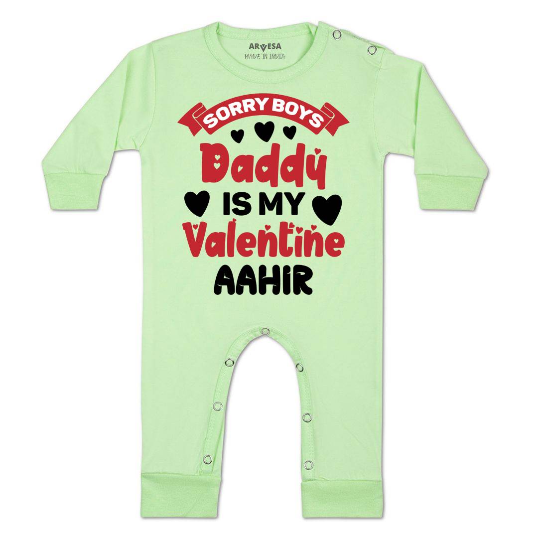 Arvesa Sorry Boys Daddy Is My Valentine  Baby Boy & Girl Dress