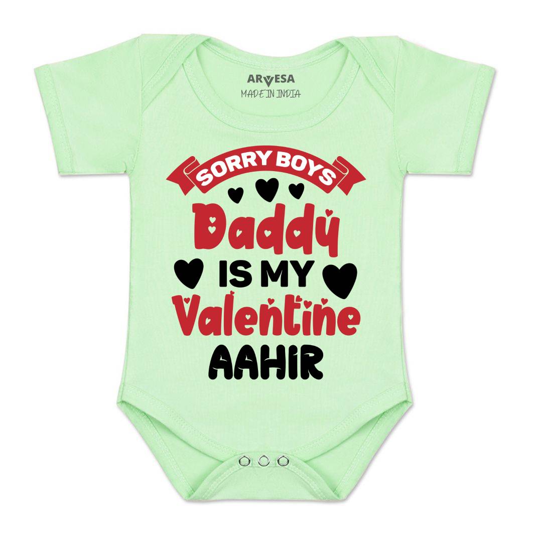 Arvesa Sorry Boys Daddy Is My Valentine  Baby Boy & Girl Dress