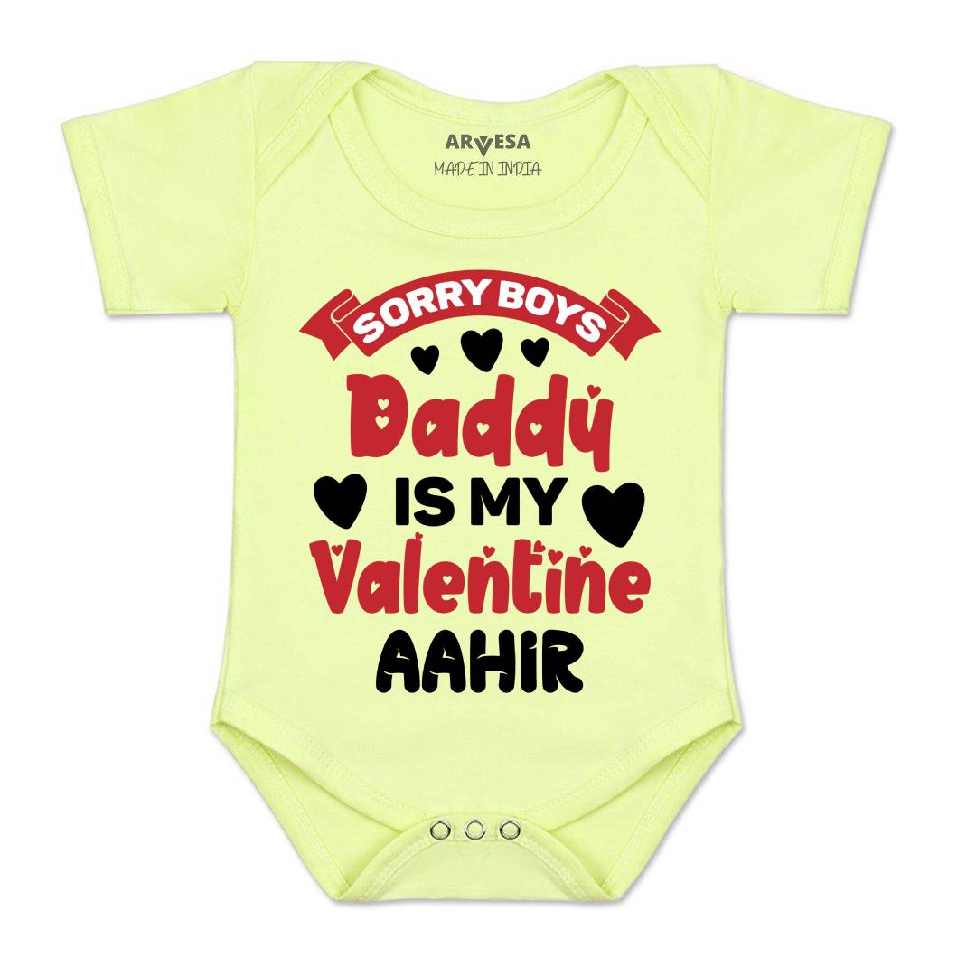 Arvesa Sorry Boys Daddy Is My Valentine  Baby Boy & Girl Dress
