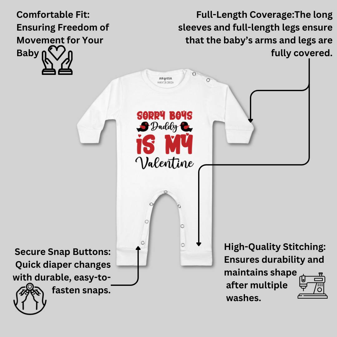 Arvesa Design-722 Valentine My First Baby Boy and Baby Girl Dress .