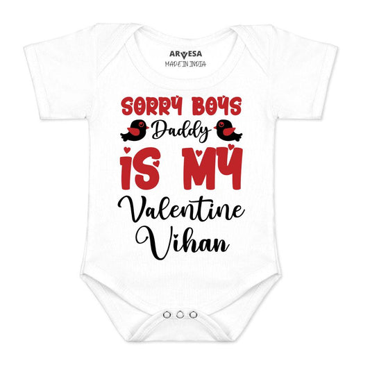 Arvesa Sorry Boys Daddy Is My Valentine  Baby Boy & Girl Dress