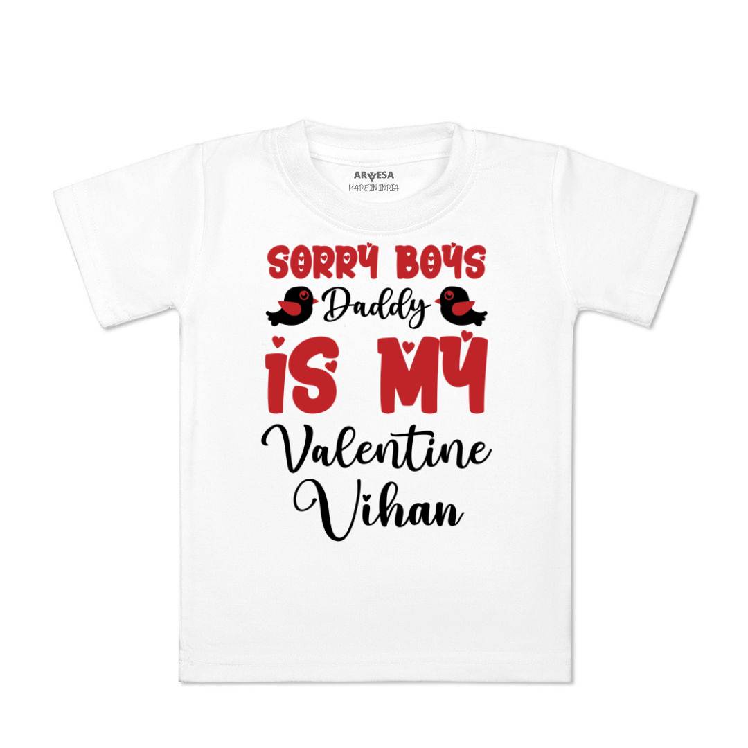 Arvesa Sorry Boys Daddy Is My Valentine  Baby Boy & Girl Dress
