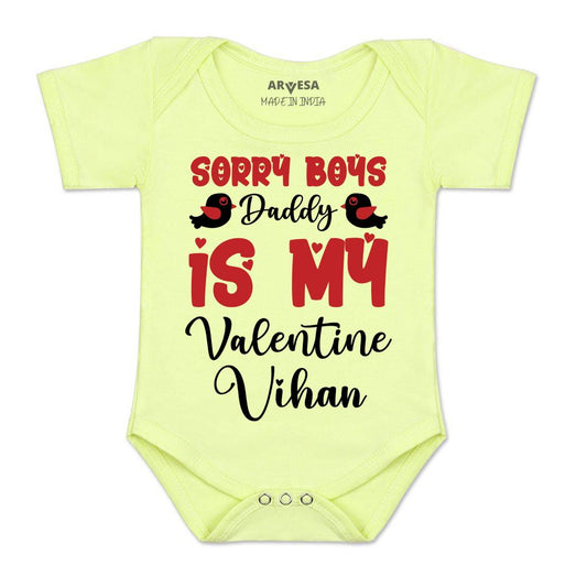 Arvesa Sorry Boys Daddy Is My Valentine  Baby Boy & Girl Dress