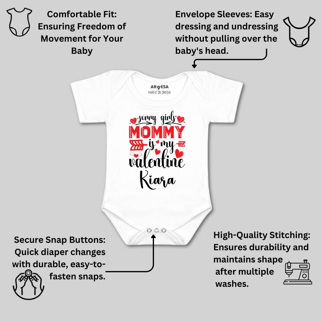 Arvesa Sorry Girls Mommy Is My Valenti  Baby Boy & Girl Dress