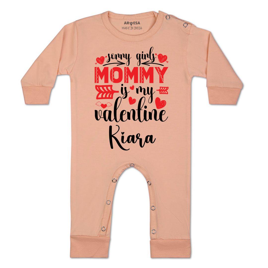Arvesa Sorry Girls Mommy Is My Valenti  Baby Boy & Girl Dress