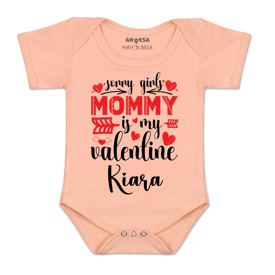 Arvesa Sorry Girls Mommy Is My Valenti  Baby Boy & Girl Dress