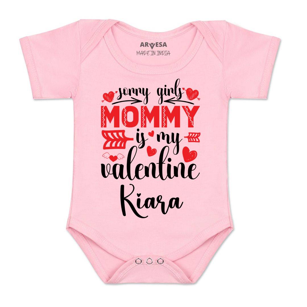 Arvesa Sorry Girls Mommy Is My Valenti  Baby Boy & Girl Dress