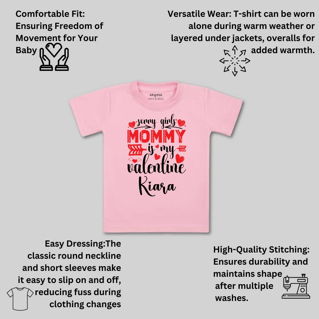 Arvesa Sorry Girls Mommy Is My Valenti  Baby Boy & Girl Dress
