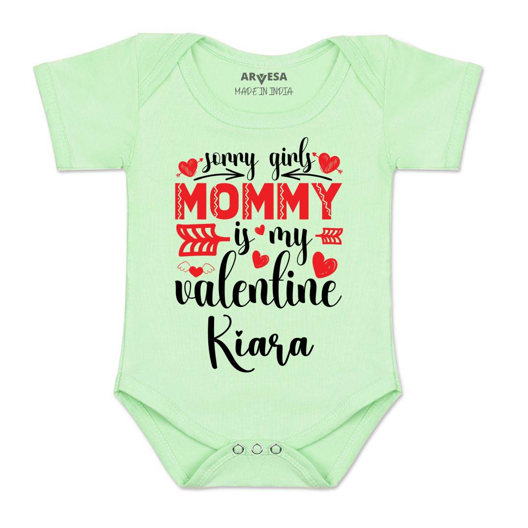 Arvesa Sorry Girls Mommy Is My Valenti  Baby Boy & Girl Dress