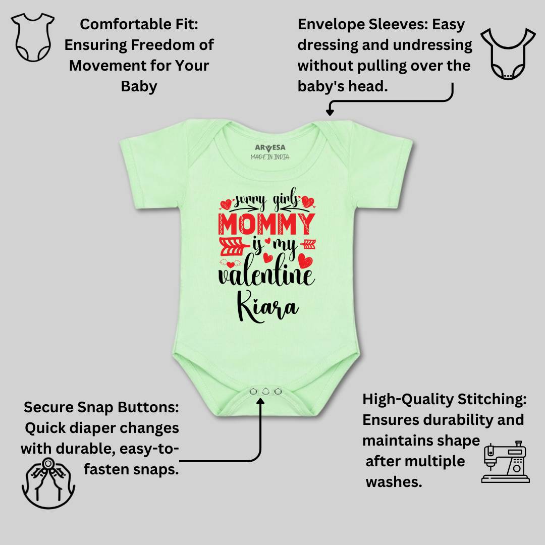 Arvesa Sorry Girls Mommy Is My Valenti  Baby Boy & Girl Dress