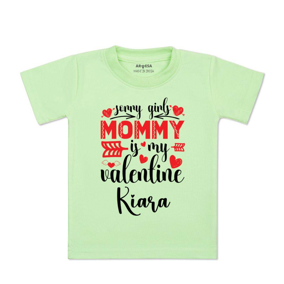 Arvesa Sorry Girls Mommy Is My Valenti  Baby Boy & Girl Dress