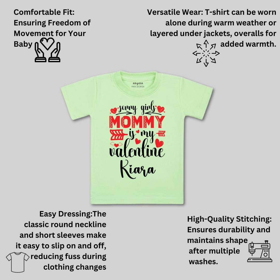Arvesa Sorry Girls Mommy Is My Valenti  Baby Boy & Girl Dress