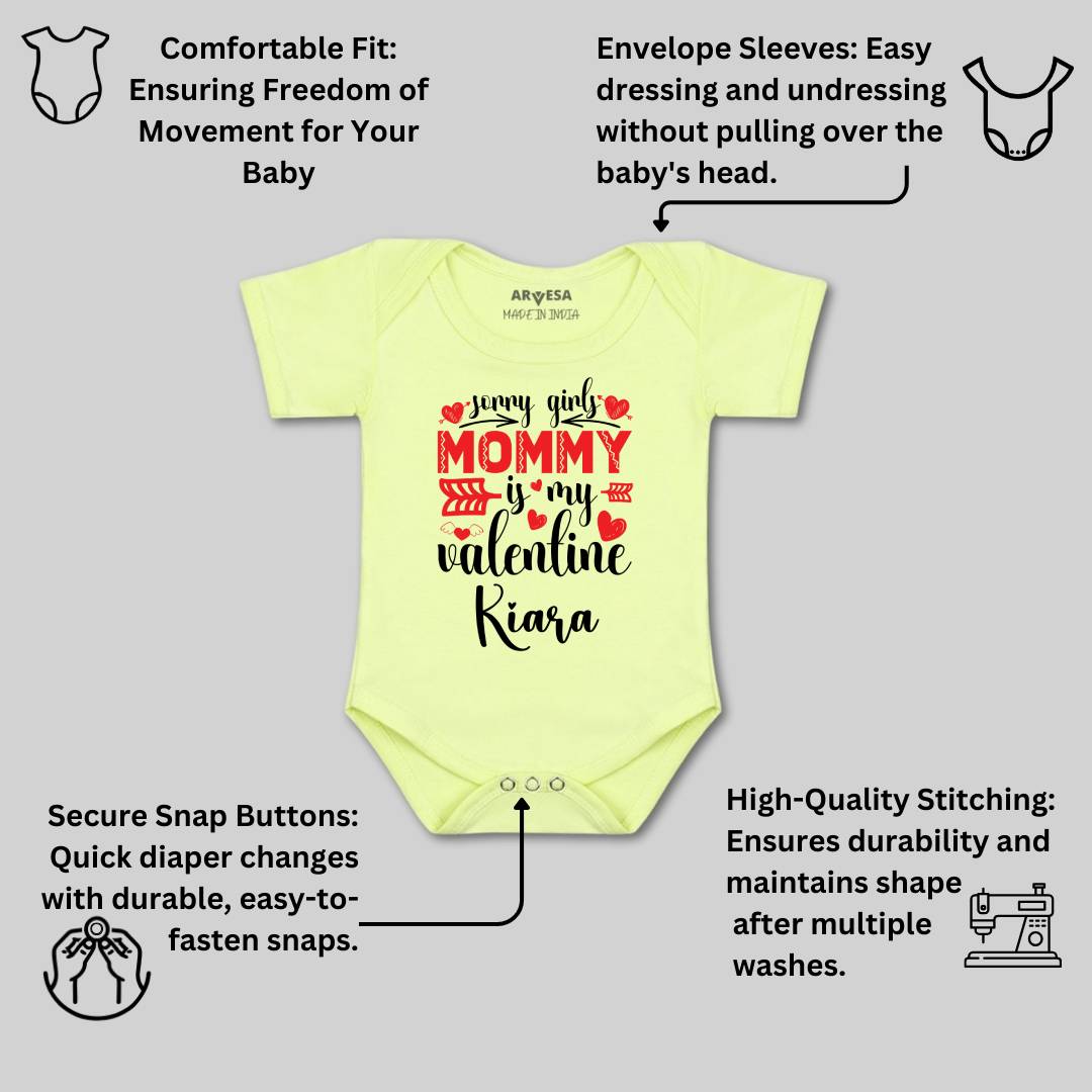Arvesa Sorry Girls Mommy Is My Valenti  Baby Boy & Girl Dress