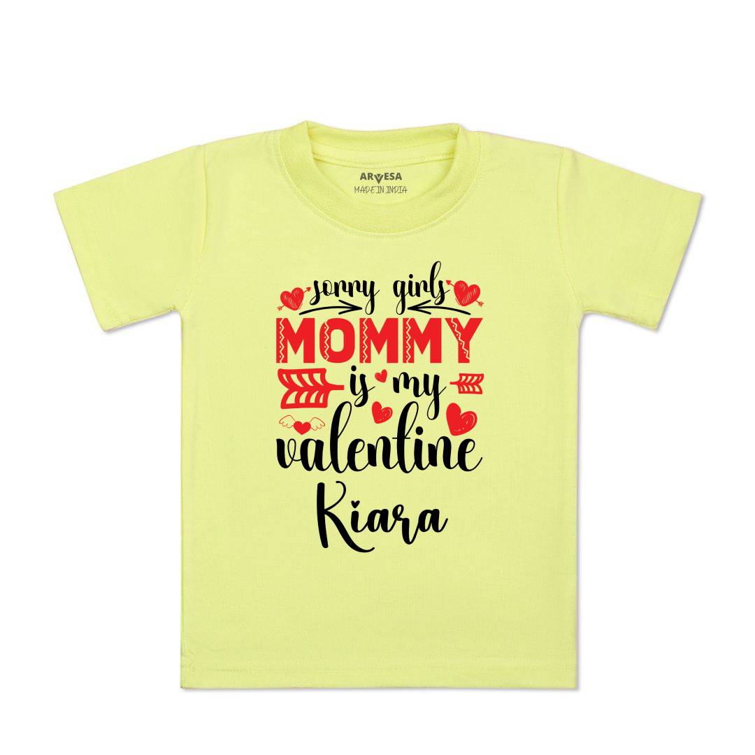 Arvesa Sorry Girls Mommy Is My Valenti  Baby Boy & Girl Dress