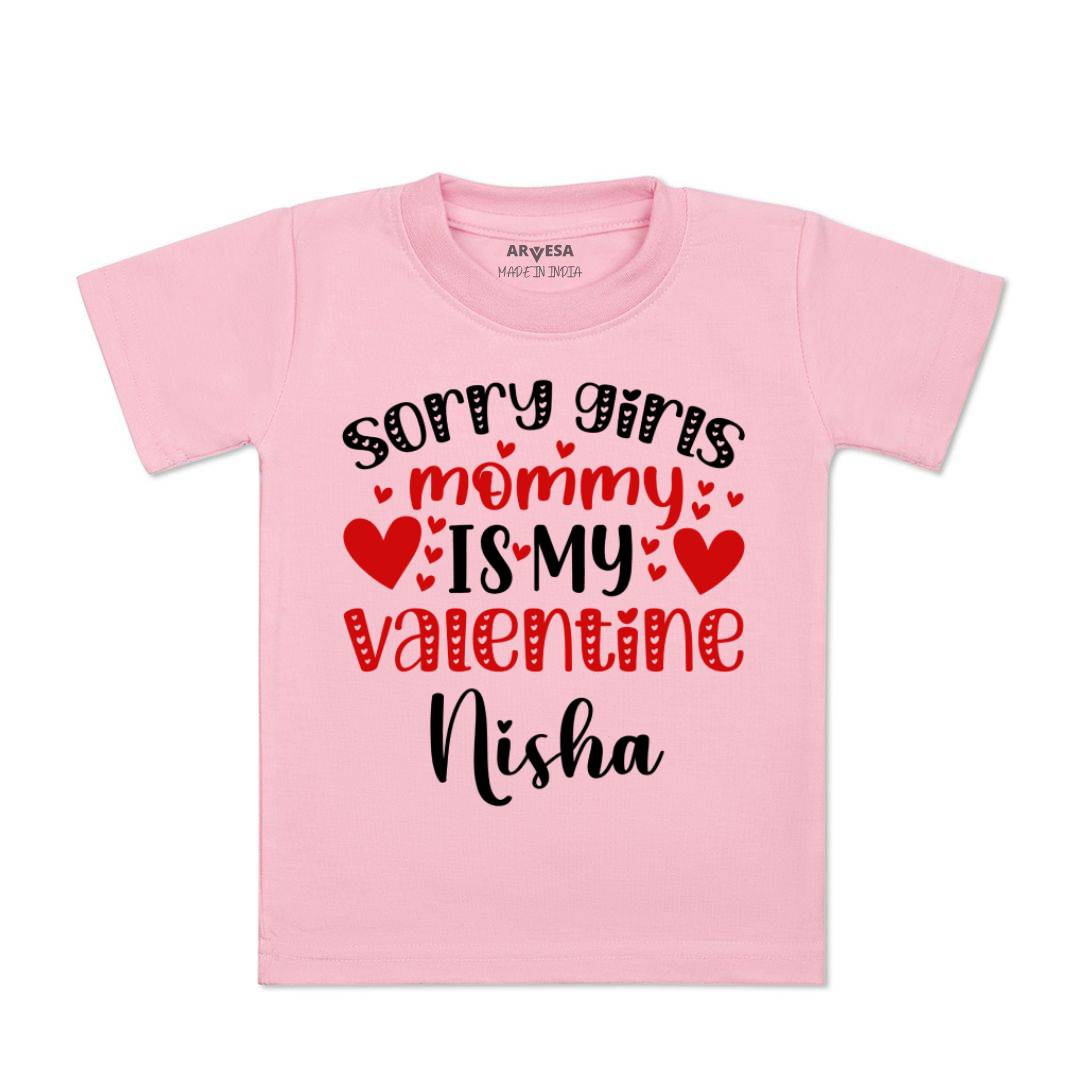 Arvesa Sorry Girls Mommy Is My Valenti  Baby Boy & Girl Dress
