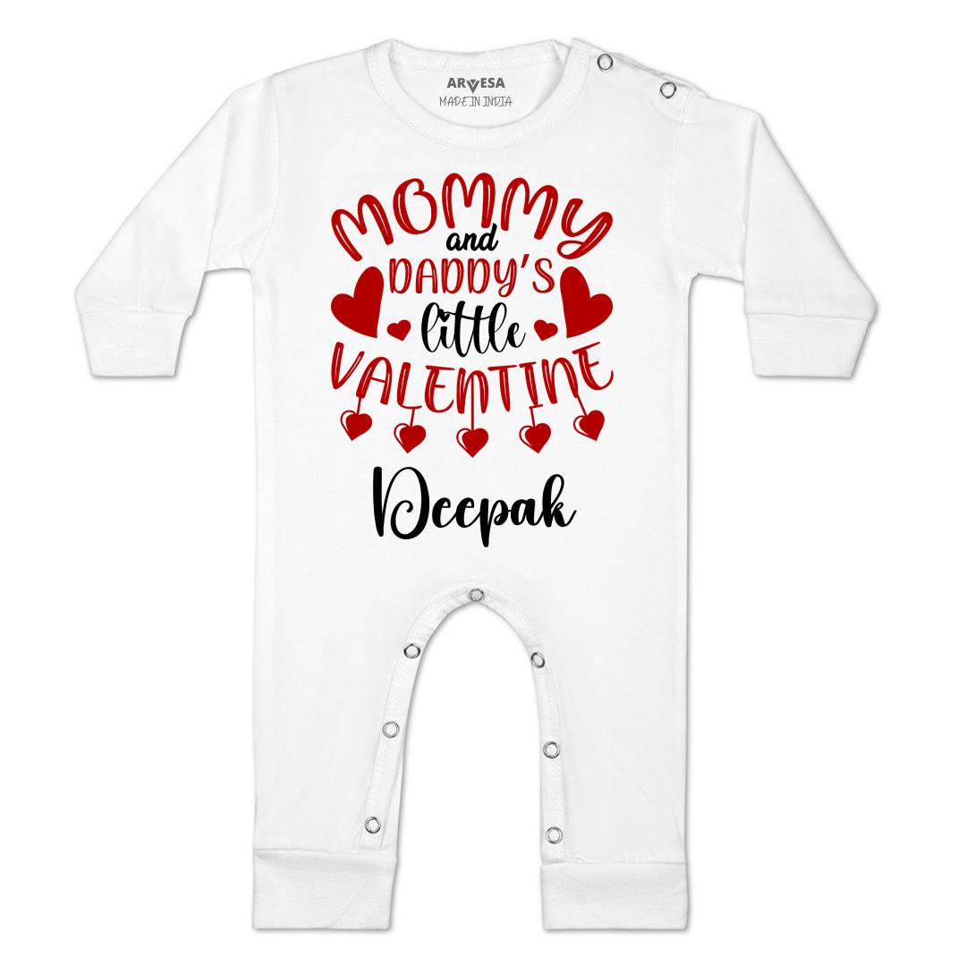 Arvesa Me And Daddy'S Little Valentine  Baby Boy & Girl Dress