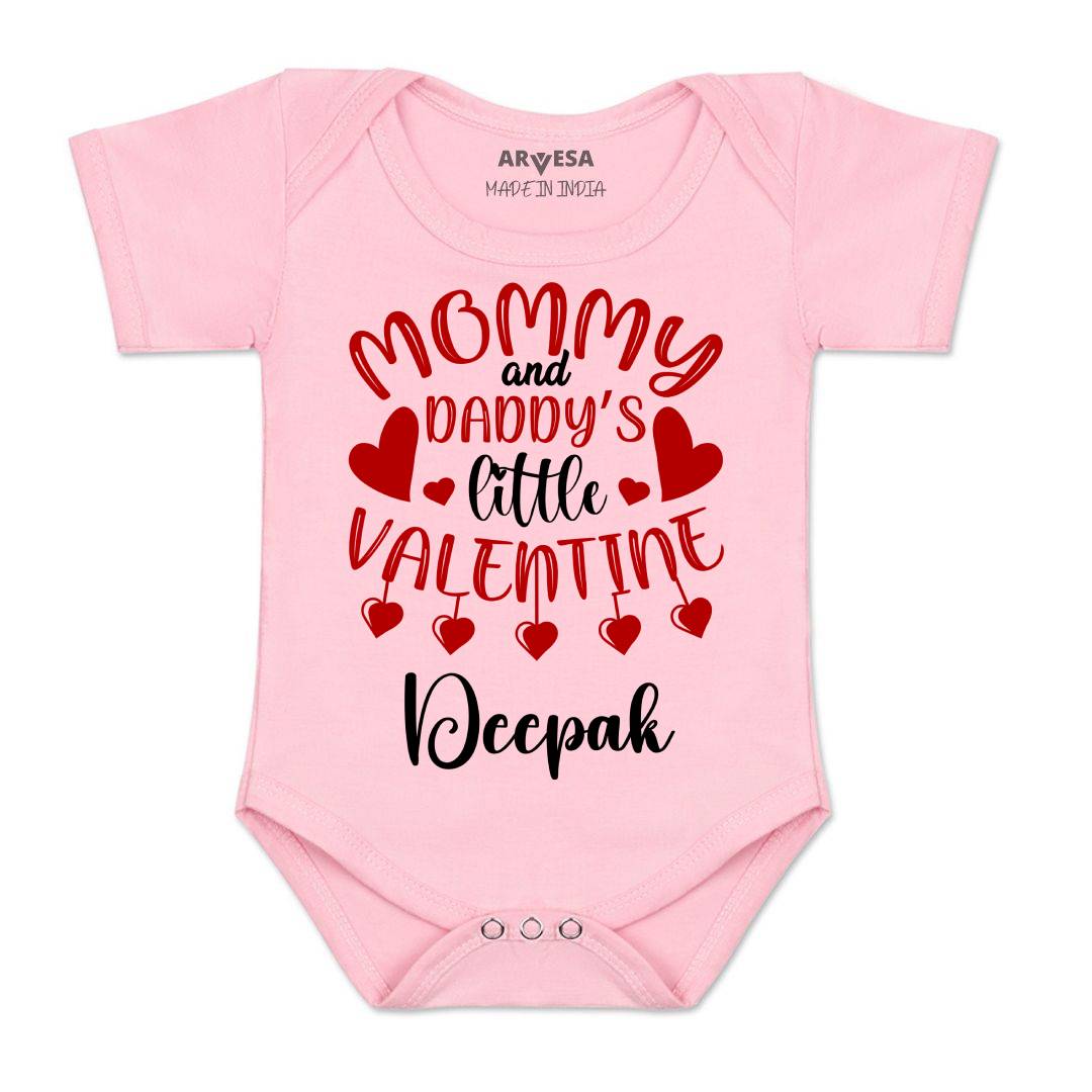 Arvesa Me And Daddy'S Little Valentine  Baby Boy & Girl Dress