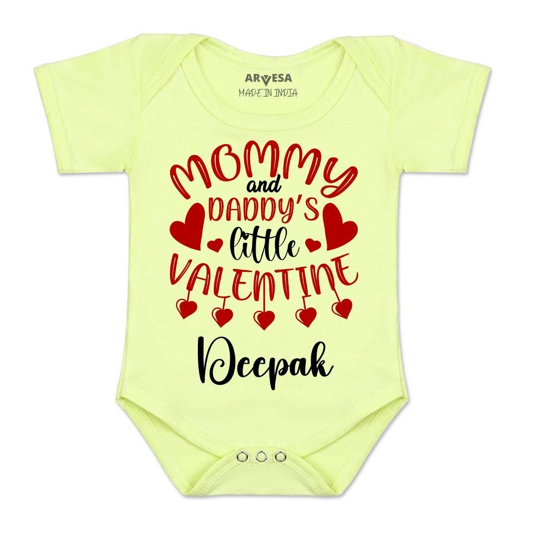 Arvesa Me And Daddy'S Little Valentine  Baby Boy & Girl Dress