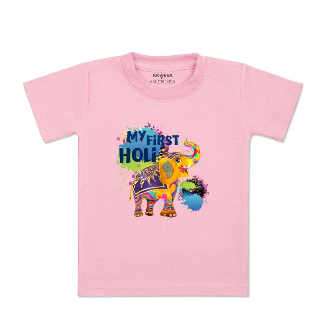 Arvesa Design-751 Holi My First Baby Boy and Baby Girl Dress .