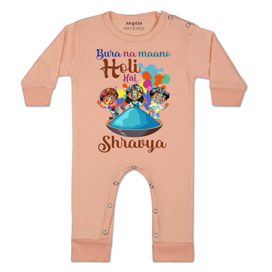 Arvesa Bura Na Mano Holi Hai  Baby Boy & Girl Dress