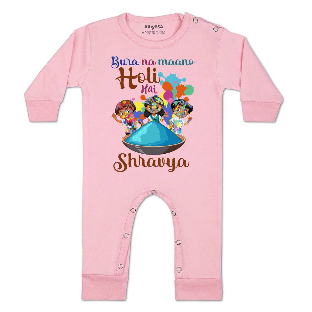 Arvesa Bura Na Mano Holi Hai  Baby Boy & Girl Dress