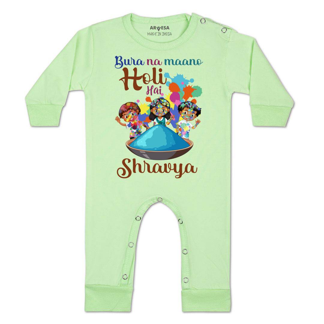 Arvesa Bura Na Mano Holi Hai  Baby Boy & Girl Dress