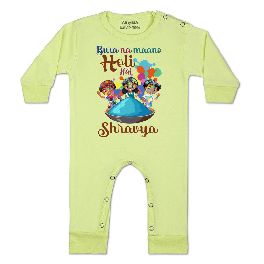 Arvesa Bura Na Mano Holi Hai  Baby Boy & Girl Dress